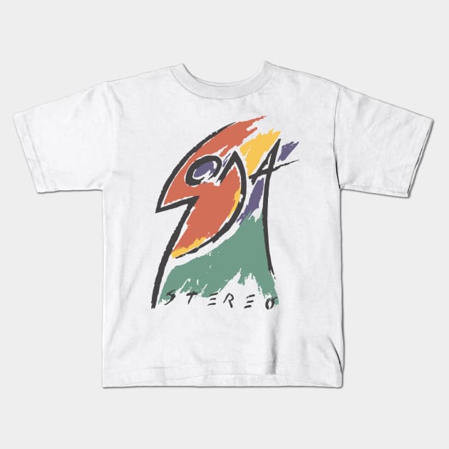 Soda Stereo - Languis Kids T-Shirt by verde